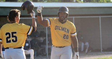 Cook Homers, Nails Down Save to Help Oilmen Over Minutemen