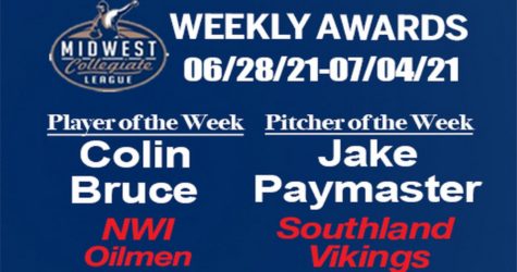 Bruce, Paymaster Named MCL Weekly Honorees