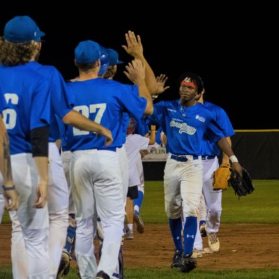 Corn Dogs win playoff opener, play home double-header versus Oilmen Wednesday