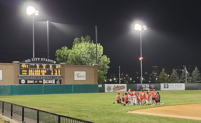 Baseball at the Vikings Stadium!